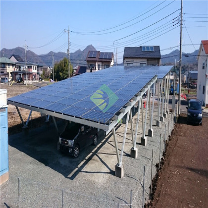 Aluminum solar carport